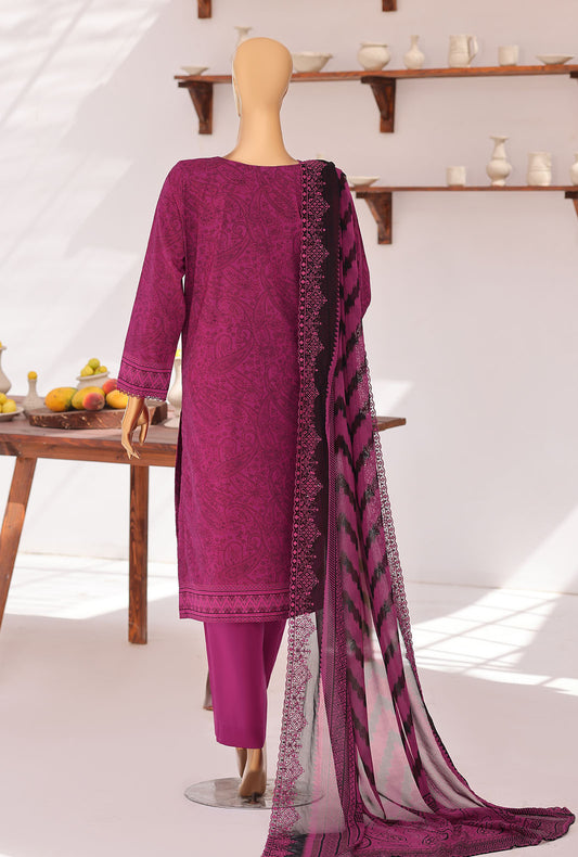 Premium Venice by HZ Textiles Printed Lawn Suit Unstitched 3 Piece PVE - 3118