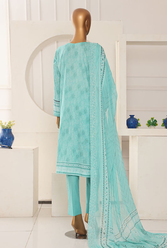 Premium Venice by HZ Textiles Printed Cotton Suit Unstitched 3 Piece PVE-709 - Winter Collection