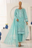 Premium Venice by HZ Textiles Printed Cotton Suit Unstitched 3 Piece PVE-709 - Winter Collection