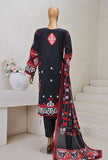 Cross Slub by HZ Textiles Digital Printed Lawn Suit Unstitched 3 Piece PWC-102 - Winter Collection
