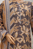 Cross Slub by HZ Textiles Digital Printed Lawn Suit Unstitched 3 Piece PWC-108 - Winter Collection