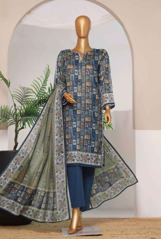 3 Piece Stitched Rozaana Prints PZD-707