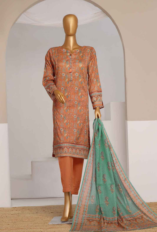 3 Piece Stitched Rozaana Prints PZD-709