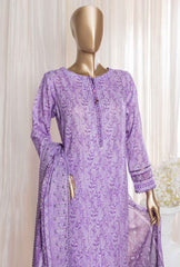 3 Piece Stitched -Rimjhim Embroidered Lawn Suit REC-127