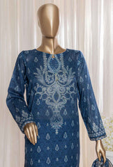 3 Piece Unstitched - Rimjhim Embroidered Lawn Suit - REC-131