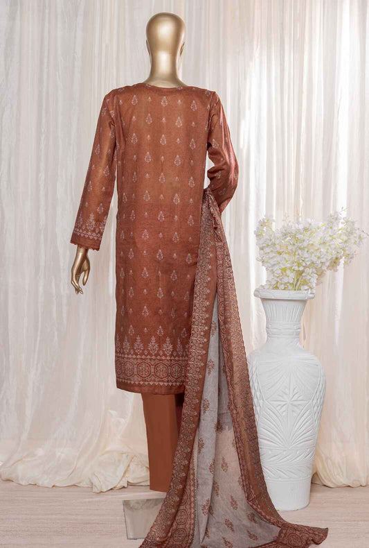 3 Piece Stitched -Rimjhim Embroidered Lawn Suit REC-132