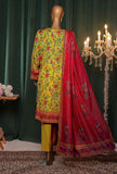 3 Piece Unstitched -Satranga Embroidered Lawn Suit SEC-178