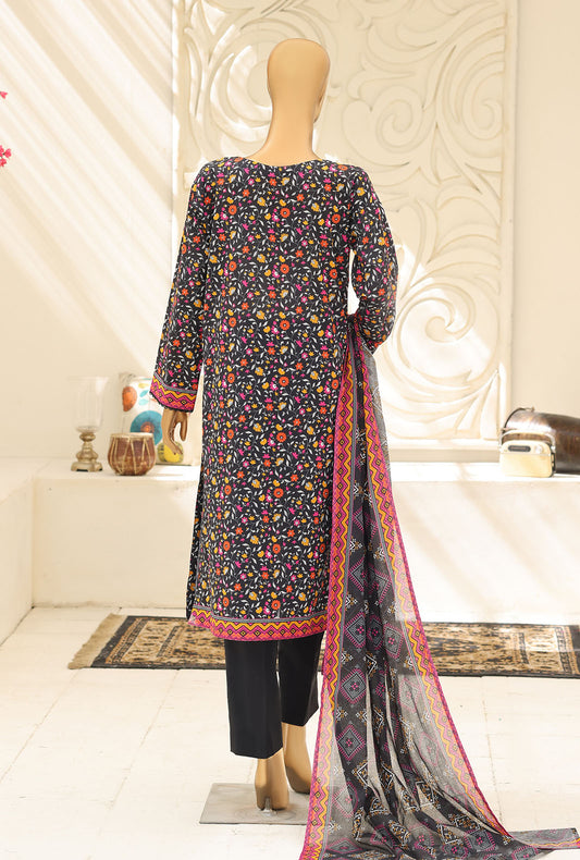 Summer Shades by HZ Textiles Digital Printed Lawn Suit Unstitched 3 Piece SPC - 1317