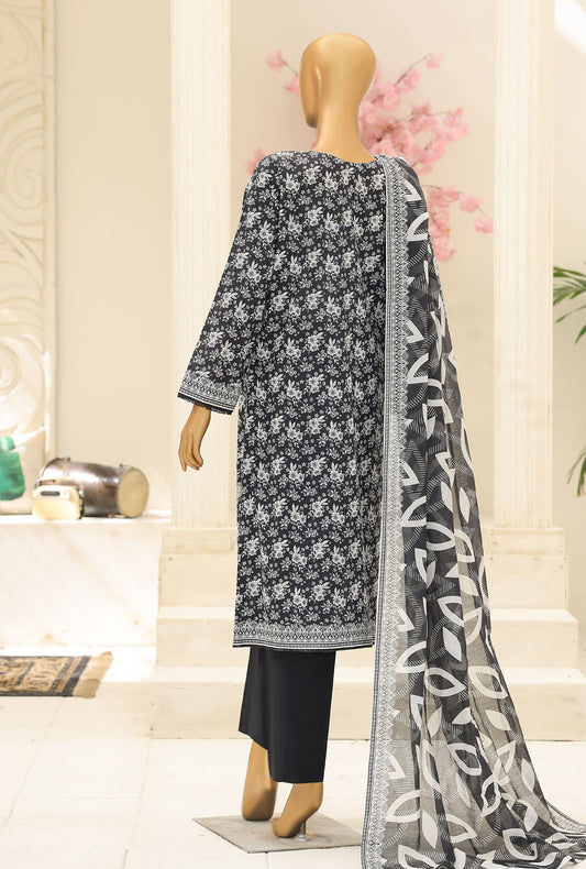 Summer Shades by HZ Textiles Digital Printed Lawn Suit Unstitched 3 Piece SPC - 1318