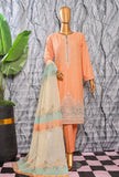 Turkish Jacquard by HZ Textiles Embroidered Jacquard Suit Unstitched 3 Piece TJE- 102-B - Vol 02