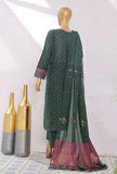 Turkish Jacquard by HZ Textiles Embroidered Jacquard Suit Unstitched 3 Piece TJE- 104