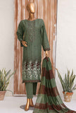 Turkish Jacquard by HZ Textiles Embroidered Jacquard Suit Unstitched 3 Piece TJE-1212- Summer Collection