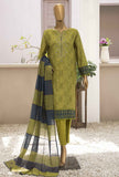 Turkish Jacquard by HZ Textiles Embroidered Jacquard Suit Unstitched 3 Piece TJE-1215- Summer Collection