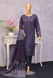 Turkish Embroidered Jacquard Unstitched Suit by HZ Textiles TJE- 7116 - Vol 01