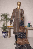 3 Piece Unstitched - Turkish Jacquard Digital Printed Suit - TJS-1205