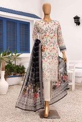 3 Piece Stitched Printkari Bamber Chiffon PLC-414