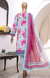 Vital Prints by HZ Textiles Digital Printed Lawn Suit Unstitched 3 Piece VP-102 - Summer Collection
