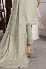 3 Piece Stitched Festive Hues Linekari GSL-02 Apple Green