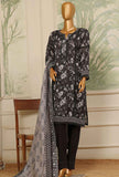 3 Piece Stitched -Rimjhim Embroidered Lawn Suit PDL-704