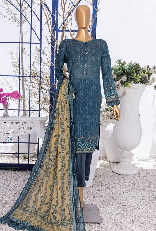 3 Piece Stitched - Vital Prints Digital Printed Suit - PNL-409