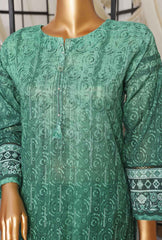 3 Piece Stitched Printkari PCL-402 Green