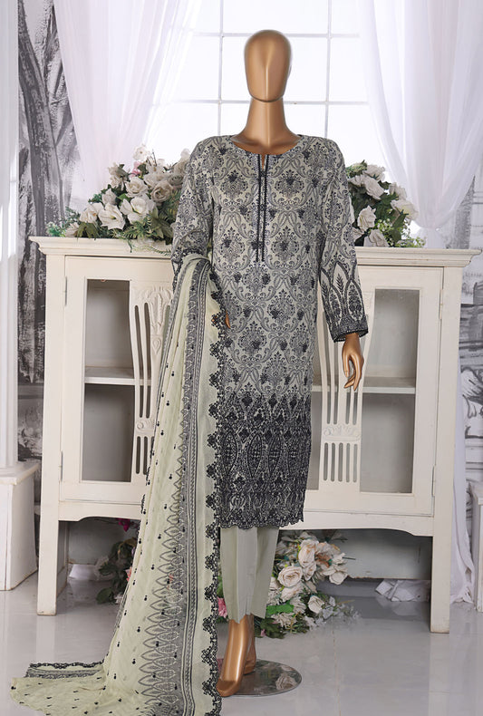 Venice by HZ Textiles Embroidered Chikankari Suit Unstitched 3 Piece VCE - 557
