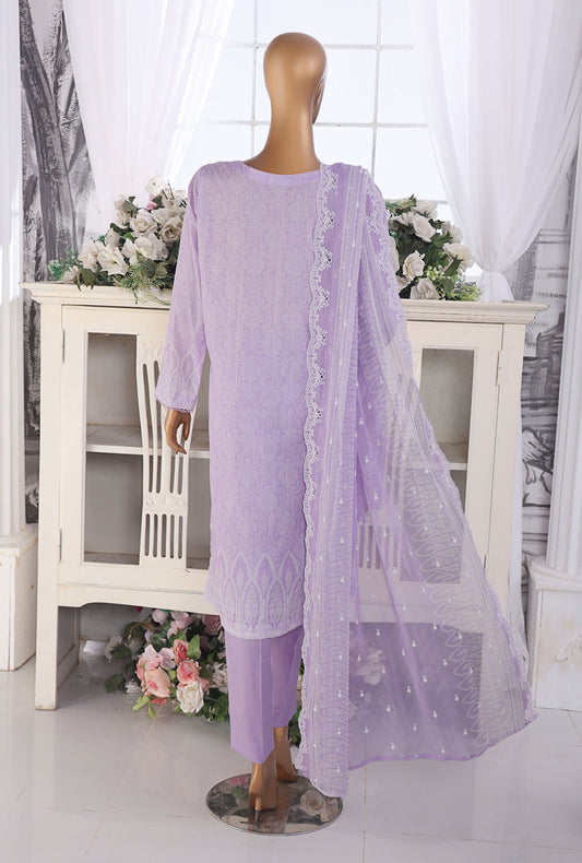 Venice by HZ Textiles Embroidered Chikankari Suit Unstitched 3 Piece VCE - 702