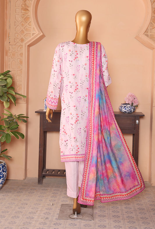 Vogue by HZ Textiles Embroidered Viscose Suit Unstitched 3 Piece - VFC-1328 - Winter Collection