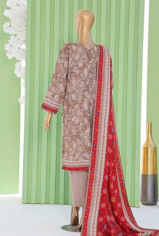 Vogue by HZ Textiles Printed Viscose Suit Unstitched 3 Piece VFC-1400 Vol-02 - Winter Collection