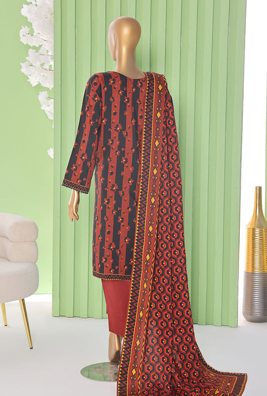 Vogue by HZ Textiles Printed Viscose Suit Unstitched 3 Piece VFC-1402 Vol-02 - Winter Collection