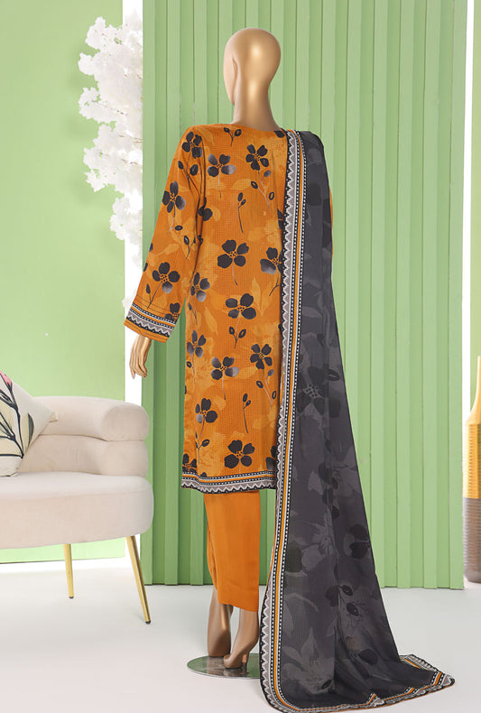 Vogue by HZ Textiles Printed Viscose Suit Unstitched 3 Piece VFC-1408 Vol-02 - Winter Collection