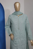 3 Piece Unstitched - Valencia Jacquard Printed Suit -VJ-10