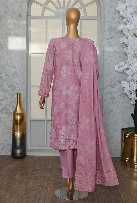 Valencia by HZ Textiles Embroidered Jacquard Suit Unstitched 3 Piece VJE-13 Vol-02 - Winter Collection