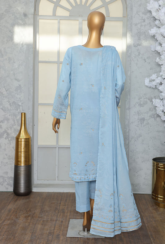 Valencia by HZ Textiles Embroidered Jacquard Suit Unstitched 3 Piece VJE-14 Vol-02 - Winter Collection