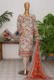 Vital Prints by HZ Textiles Digital Printed Lawn Suit Unstitched 3 Piece VP-06 - Summer Collection