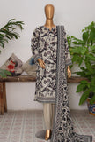 Vital Prints by HZ Textiles Digital Printed Lawn Suit Unstitched 3 Piece VP-07 - Summer Collection