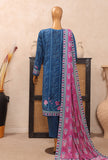 Vital Printed Slub Lawn Unstitched Suit by HZ Textiles VP - 07