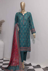 3 Piece Stitched - Vital Prints Digital Printed Suit - PNL-405