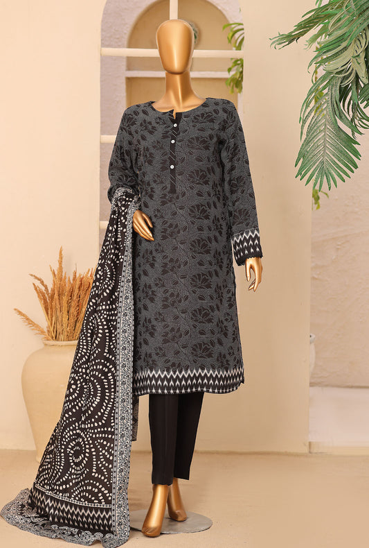 Viscose Twill by HZ Textiles Printed Viscose Suit Unstitched 3 Piece VT - 5094 Vol 03