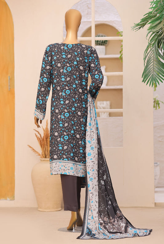 Viscose Twill by HZ Textiles Printed Viscose Suit Unstitched 3 Piece VT - 5100 Vol 03