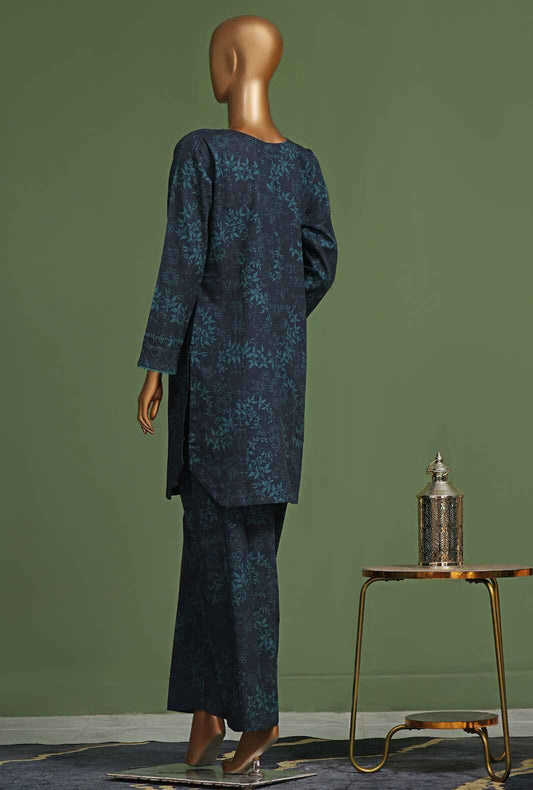 2 Piece Stitched -Basics Printed Khaddar Suit - KPC-906 V1