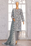 Printed Khaddar Suit Unstitched 3 Piece - PKC - 3073